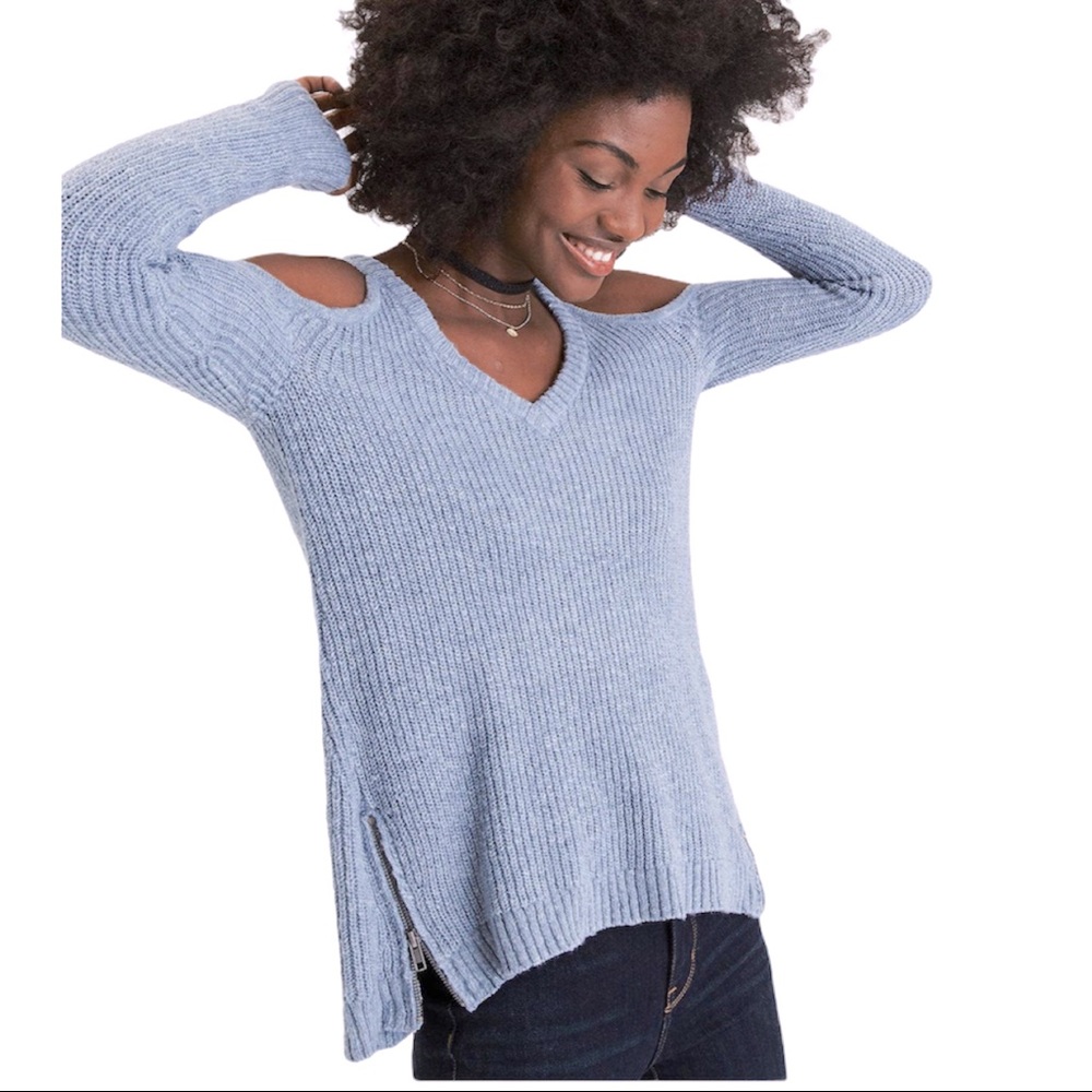 American Eagle Cold Shoulder Sweater